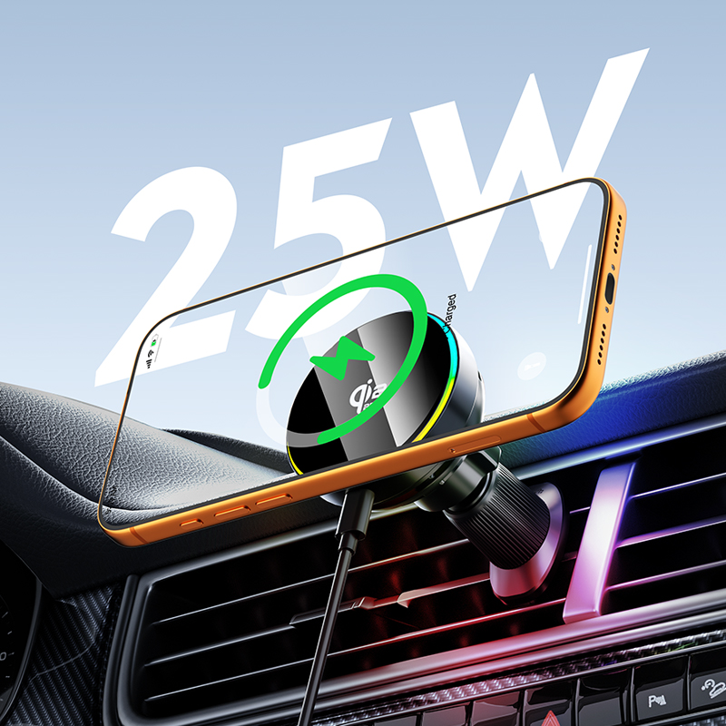 qi2.2 25W 차량용 무선 충전기 (Magsafe  - Magnetic Phone Holder For Car Vent 리뷰 및 가격