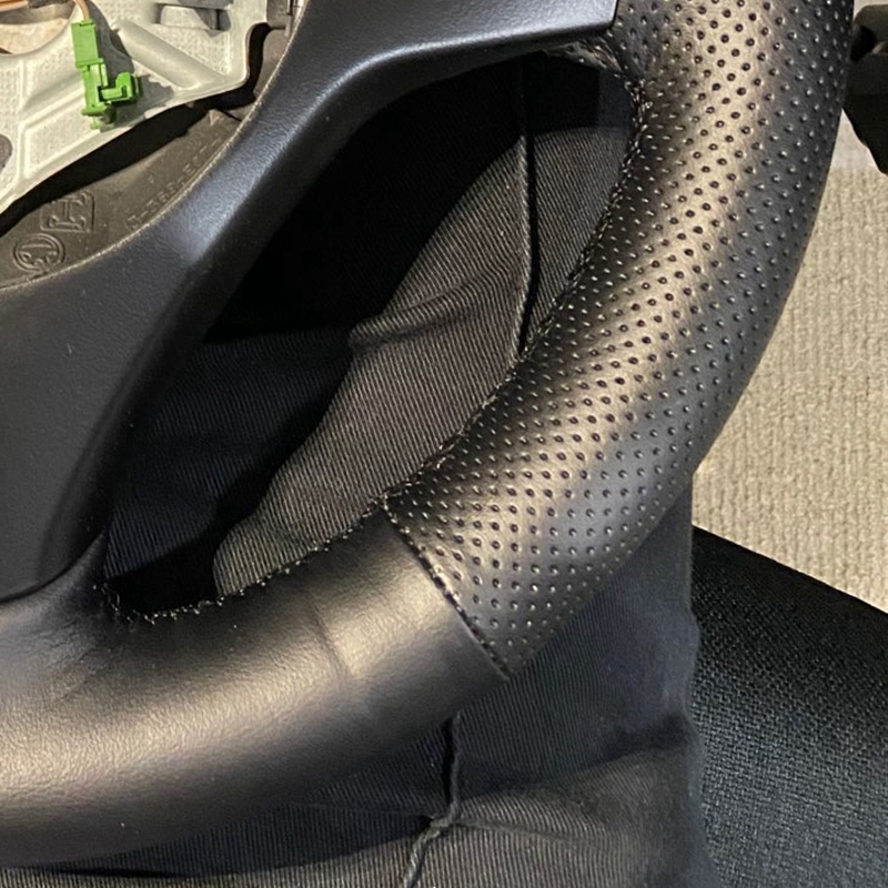 BMW M 스포츠 M3 E90 E91 E92 E93 E - Car Steering Wheel Cover Anti Slip Breathable 리뷰 및 가격
