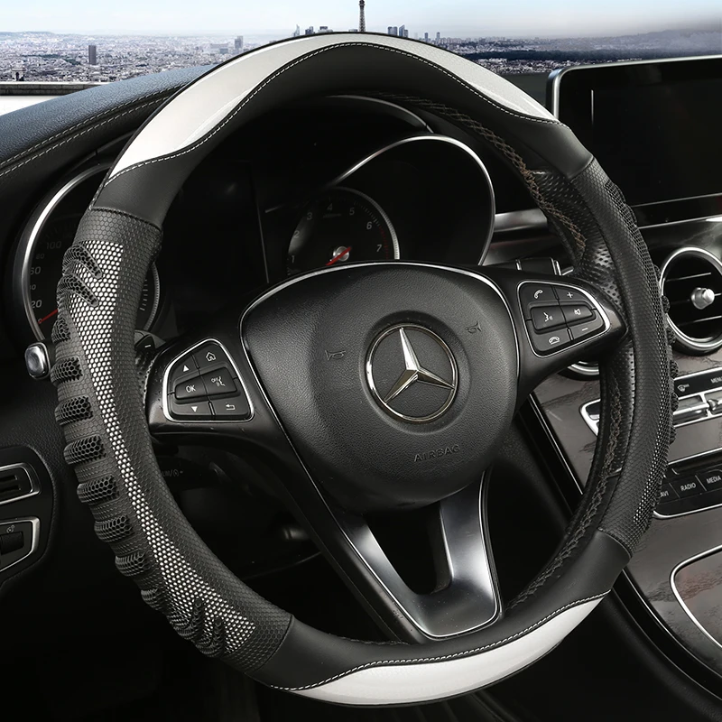 3차원 벌집 자동차 핸들 커버 미끄럼 방지 라이닝이 있 - Car Steering Wheel Cover Anti Slip Breathable 리뷰 및 가격